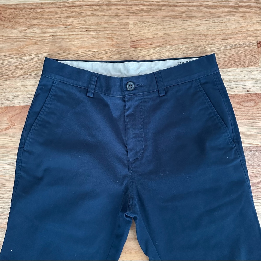 Men’s Haggar Life Khaki Sustainable Chino Slim Fit 30 x 32 - Picture 3 of 10